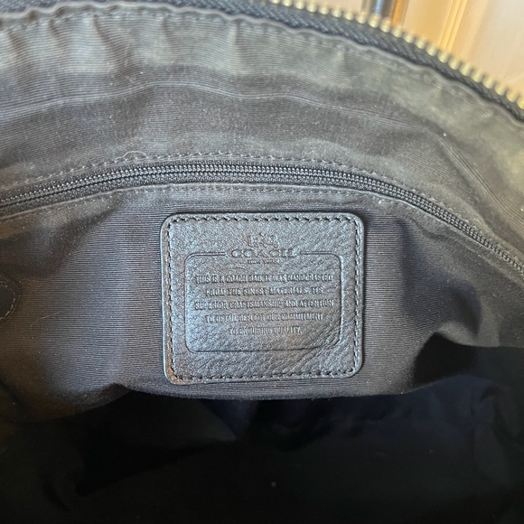 “Coach” black bag - medium sized - Picture 7 of 7